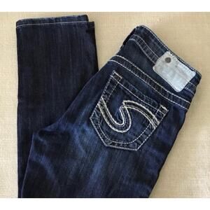 Silver Jeans Company Natsuki Capri Stitch Pocket 20